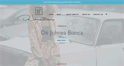 Desktop Screenshot of dejohneabianca.com